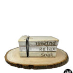 "Unwind, Relax, Soak" Decorative Books