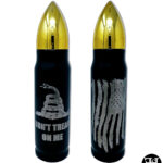"Don't Tread On Me" Black Bullet Bottle