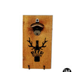 "Beer Season" Cedar Board Bottle Opener