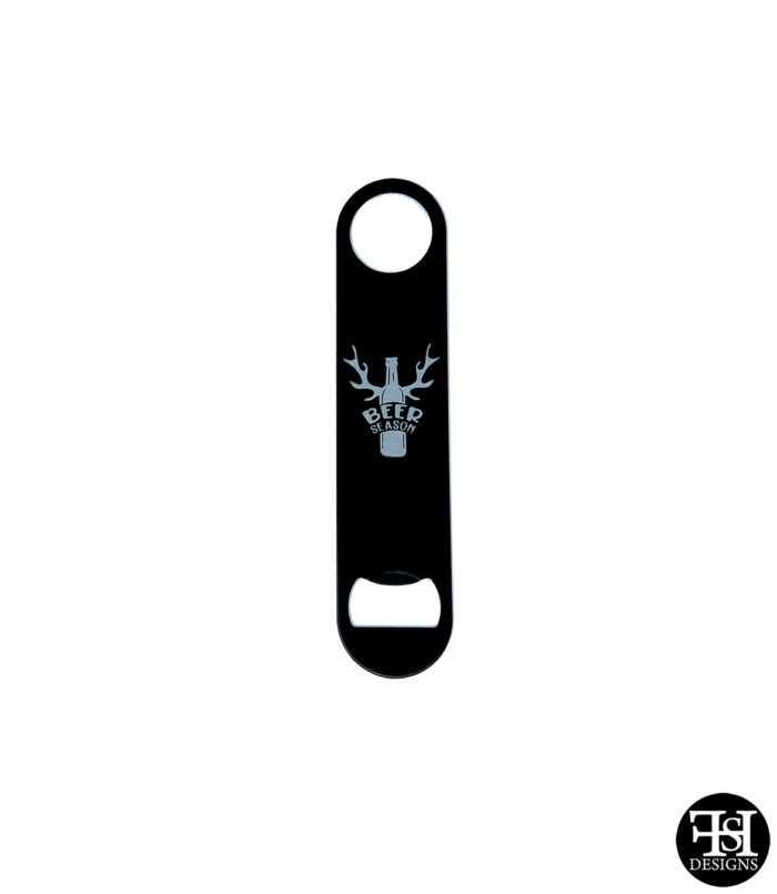 "Beer Season" Flat Metal Bottle Opener