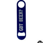 "Got Beer?" Flat Metal Bottle Opener