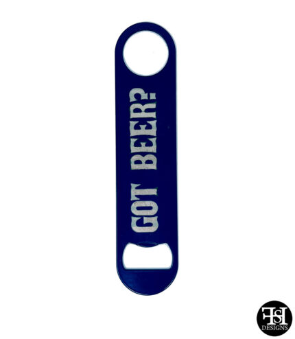 "Got Beer?" Flat Metal Bottle Opener