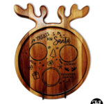"Treats for Santa" Antler Board