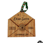 "Dear Santa.. Christmas List" Christmas Ornament