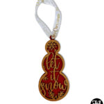 "Let It Snow" Snowman Christmas Ornament