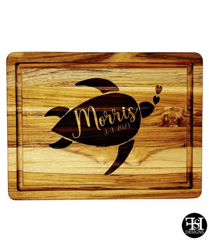 Custom Wedding Gift Cutting Board