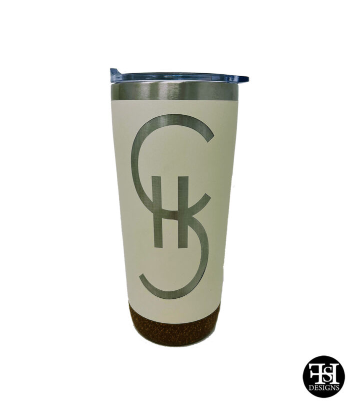 Personalized Tumbler with custom "CSHS" design