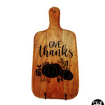 "Give Thanks" Cutting Board