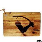 Goliad "Bloody Arm" Flag Acacia Cutting Board