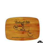 "Cockmeat Cuts" Small Bamboo Board