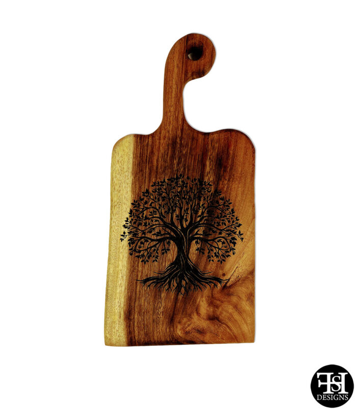 Family Tree East Indian Walnut Cutting Board