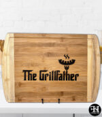 "The Grillfather" Cutting Board