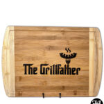 "The Grillfather" Cutting Board