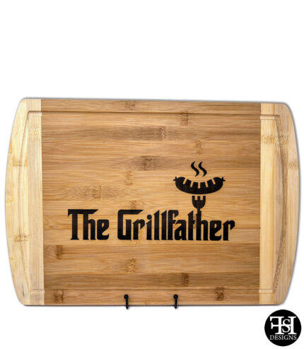 "The Grillfather" Cutting Board