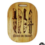 "Sliced or Diced" Cutting Board