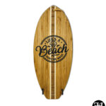 "Life's A Beach" Surfboard Cutting Board