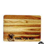 "Cook, You Must" Cutting Board