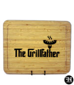 "The Grillfather" Ultra-Thick Bamboo Cutting Board