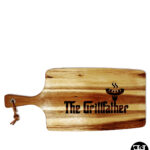 "The Grillfather" Board with Handle