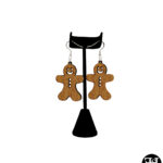 Gingerbread Man Earrings