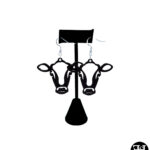 Cow Head Earrings