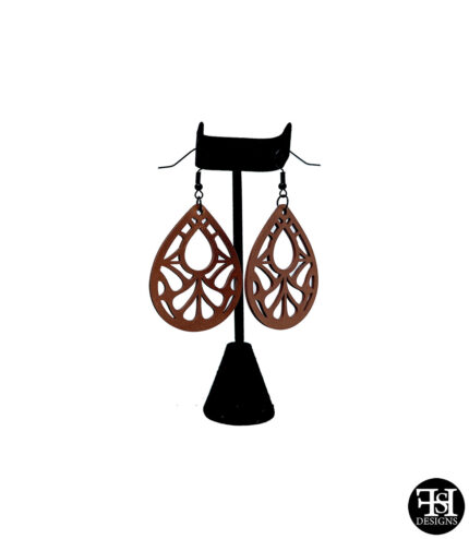 Decorative Tear Shapes Teardrop Earrings