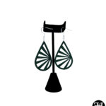 Sunburst Teardrop Earrings