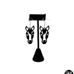 Horse Head Earrings