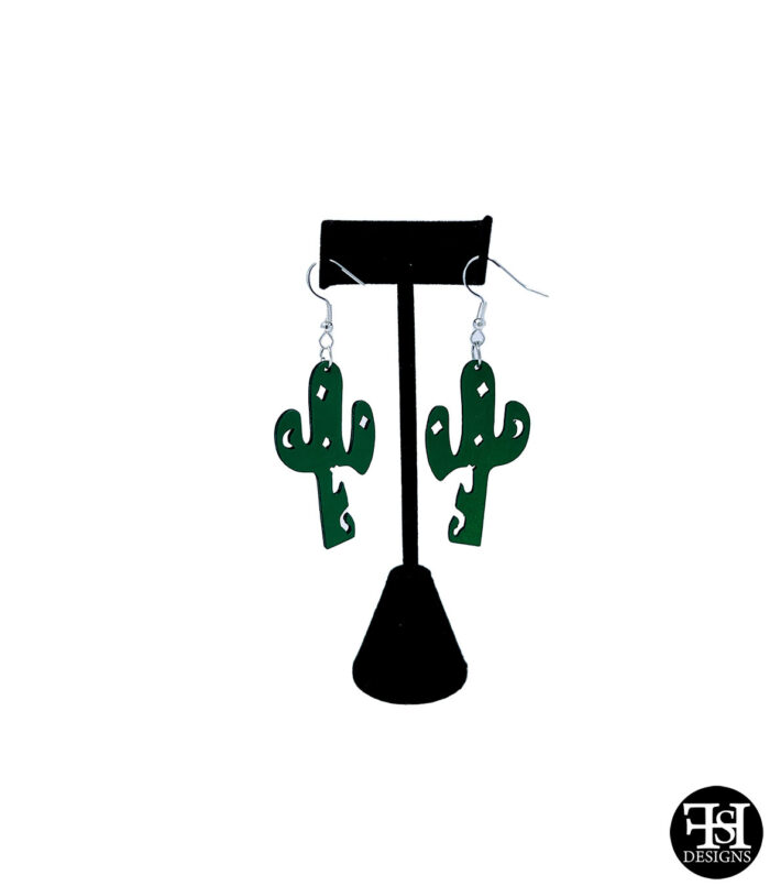 Western Cactus Earrings