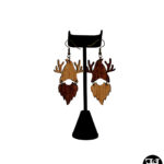Reindeer Gnome Earrings