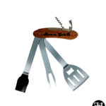 "Born to Grill" 5-in-1 BBQ Grill Tool
