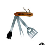 "King of the Grill" 5-in-1 BBQ Grill Tool