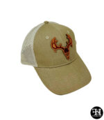 Deer Skull Snapback Hat