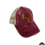 Deer Skull Ponytail Hat