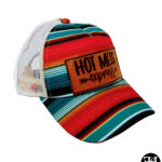 "Hot Mess Express" Sarape Ponytail Hat