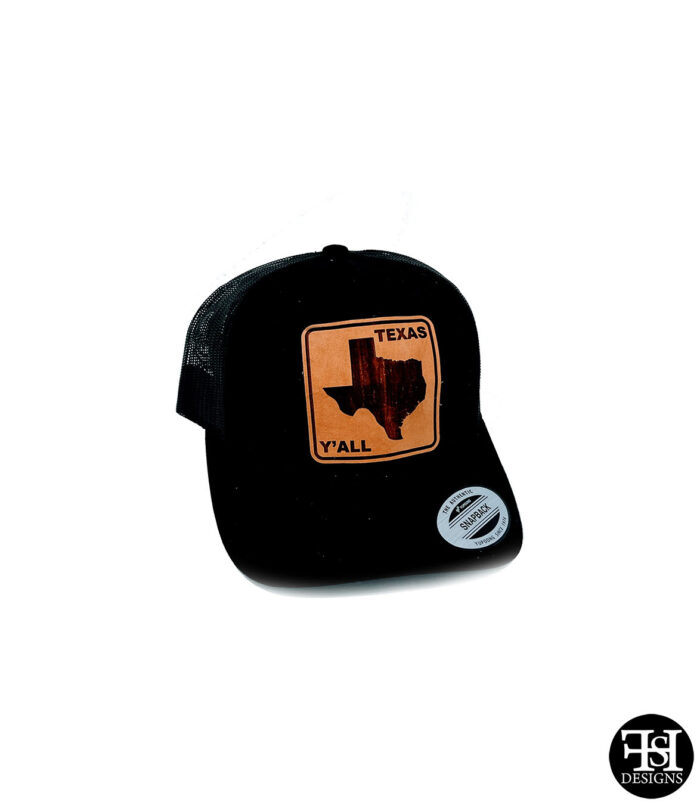 "Texas Y'all" Large Patch Snapback Hat
