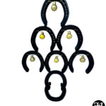 Horseshoe Christmas Tree - Black