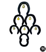 Horseshoe Christmas Tree - Black