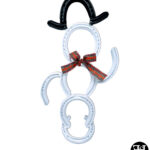 Horseshoe Snowman