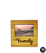 "Family" Wood Picture Frame