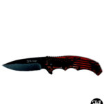 Deer American Flag 4.5" Folding Elk Ridge Pocket Knife