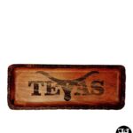 Longhorn "Texas" Bark Edge Tray