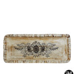 Sunflowers Art Whitewash Tray