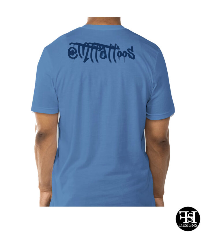 Columbia Blue "Power of the Poon" T-Shirt - Back