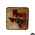 Floral Texas Live Edge Stand