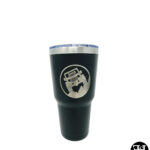 Jeep Circle Black Large Tumbler
