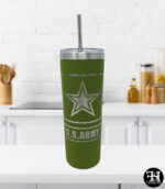 "U.S. Army" Army Skinny Tumbler