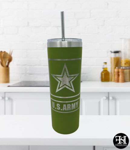 "U.S. Army" Army Skinny Tumbler