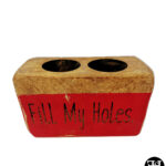 "Fill My Holes" Flexible Holder